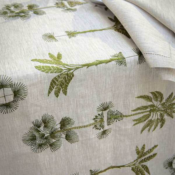 Alexandre Turpault Barbade tablecloth 100% linen - 3 sizes
