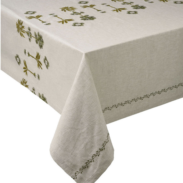 Alexandre Turpault Barbade tablecloth 100% linen - 3 sizes