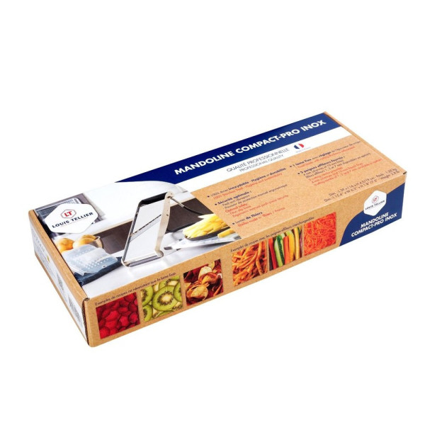 Professional Compact-PRO Stainless Steel Mandolin Louis Tellier