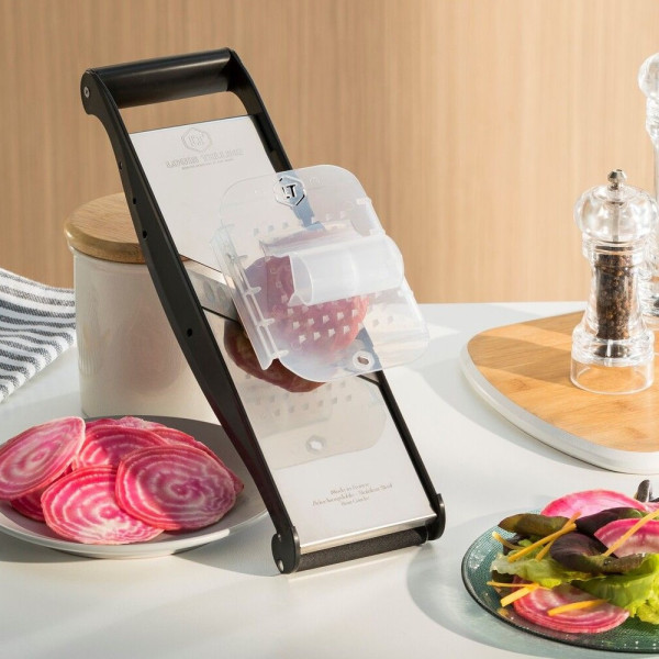 Compact-PRO stainless steel mandolin Basalt Louis Tellier