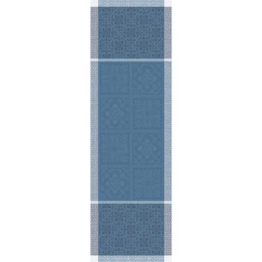 Garnier Thiebaut table runner Harmonie Blue
