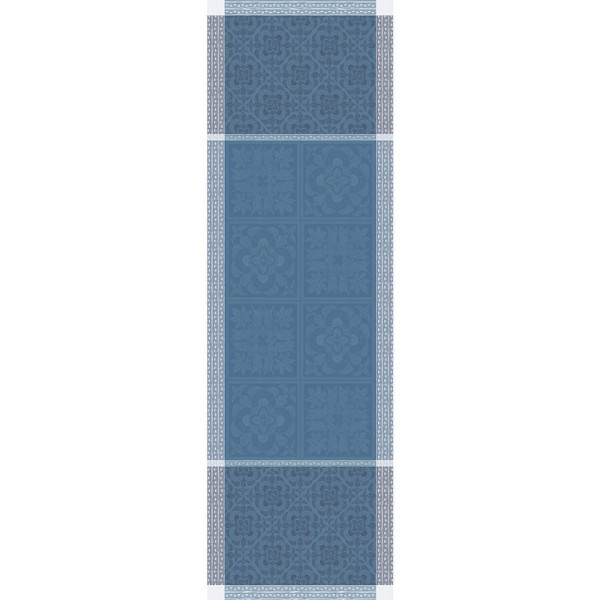 Garnier Thiebaut table runner Harmonie Blue