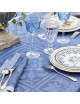 Garnier Thiebaut Tablecloth Blue Harmonie  - 3 sizes