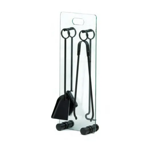 REIGNOUX glass fireplace set h.66cm - 3 colors