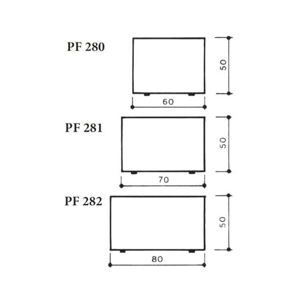 REIGNOUX fire screen h.50cm brushed steel - 3 sizes