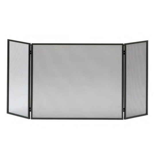 REIGNOUX Contemporary collection black fire screen - 4 sizes