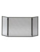 REIGNOUX Contemporary collection black fire screen - 4 sizes