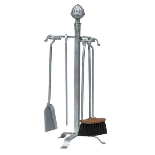 REIGNOUX fireplace set h.74cm ogives