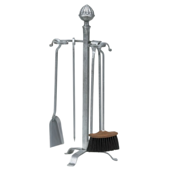 REIGNOUX fireplace set h.74cm ogives