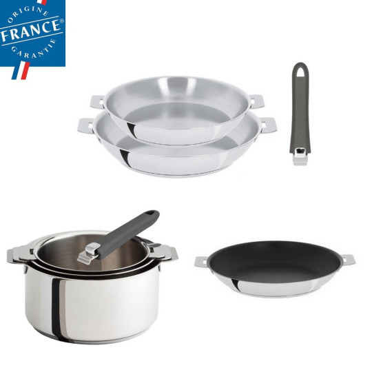 Cristel Mutine Cookware set 8 pieces
