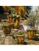 Anduze Planter flamed enamelled  Tradition - 4 sizes