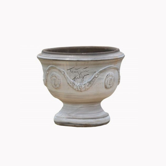 Brown Ceruse Planter Terre Figuiere