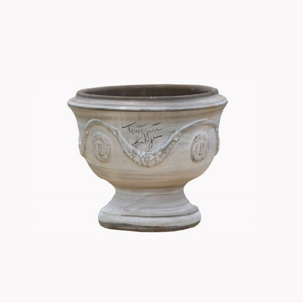 Brown Ceruse Planter Terre Figuiere