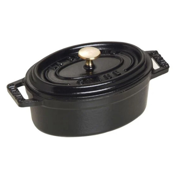 STAUB 2 mini cast iron cocottes 11cm - 2 colors