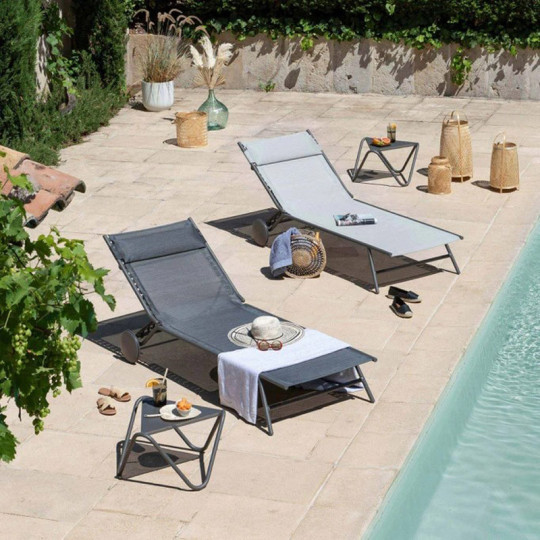 LAFUMA MOBILIER Miami II Rives Becomfort sun lounger - 4 colours