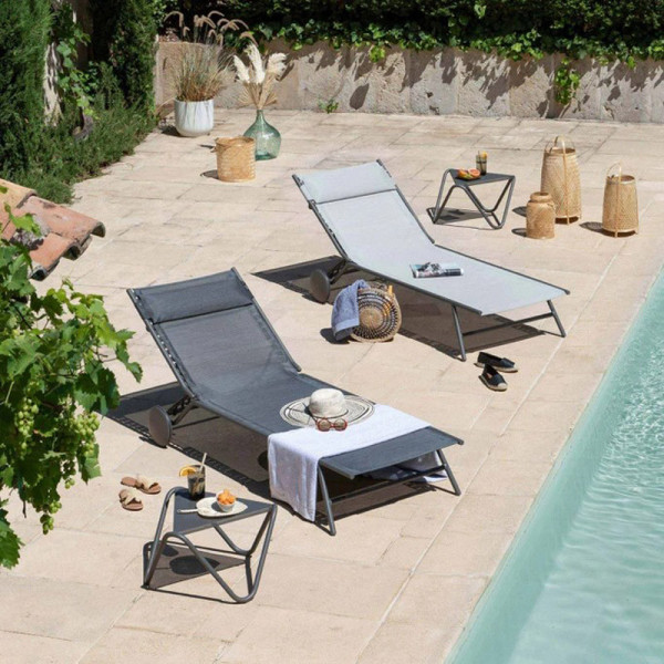 LAFUMA MOBILIER Miami II Rives Becomfort sun lounger - 4 colours