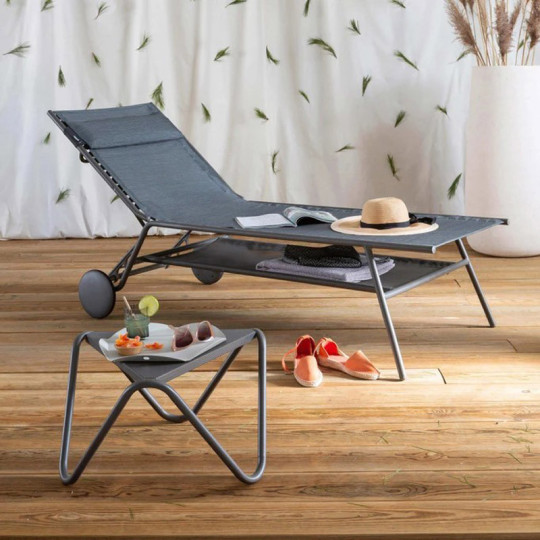 LAFUMA MOBILIER Miami II high sun lounger - 4 colours