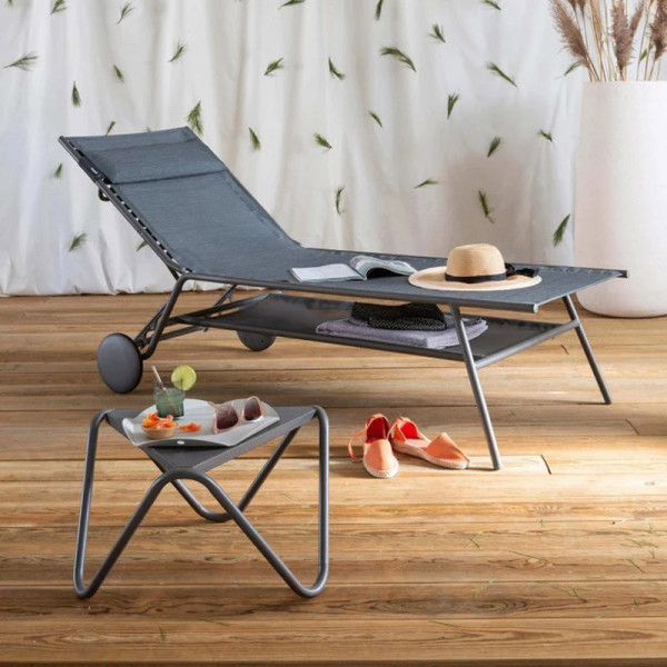 LAFUMA MOBILIER Miami II high sun lounger - 4 colours