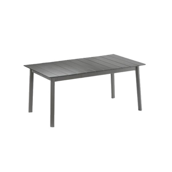 LAFUMA MOBILIER ORON extendable dining table in aluminium Titane - 2 sizes
