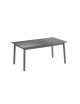 LAFUMA MOBILIER ORON extendable dining table in aluminium Titane - 2 sizes