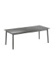 LAFUMA MOBILIER ORON extendable dining table in aluminium Titane - 2 sizes