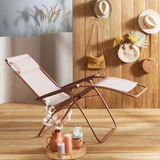 LAFUMA MOBILIER R CLIP Natura pistil relax chair - 12 colors