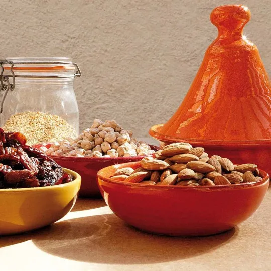 6 Terafeu terracotta bowls - 9 colors 2 sizes