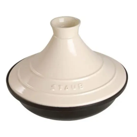 Staub cast iron tagine 20cm cream