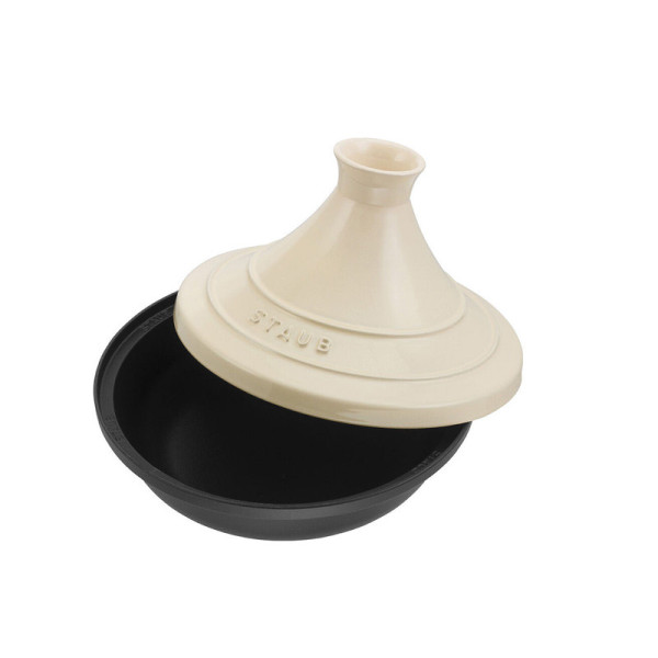 Staub cast iron tagine 20cm cream