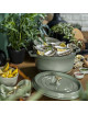Staub round cocotte Eucalyptus cast iron - 3 diameters
