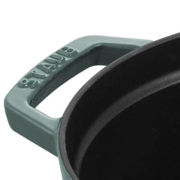 Staub round cocotte Eucalyptus cast iron - 3 diameters