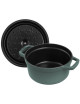 Staub round cocotte Eucalyptus cast iron - 3 diameters