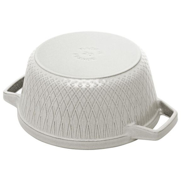 Staub patterned cocotte casserole dish - 2 colors 2 sizes