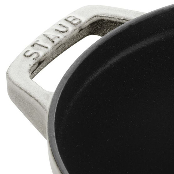 Staub patterned cocotte casserole dish - 2 colors 2 sizes