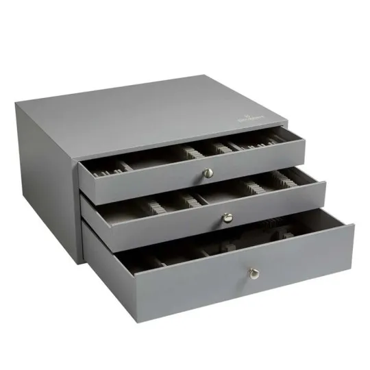 Empty GUY DEGRENNE storage box for 124 pieces of cutlery