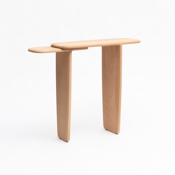 Drugeot Manufacture Console Toi et Moi solid oak