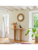 Drugeot Manufacture Console Toi et Moi solid oak