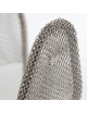 Airborne AA Le Labo Design stainless steel chainmail armchair
