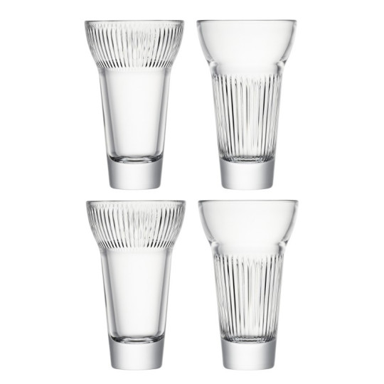 La Rochère 4 pastis glasses Calanques