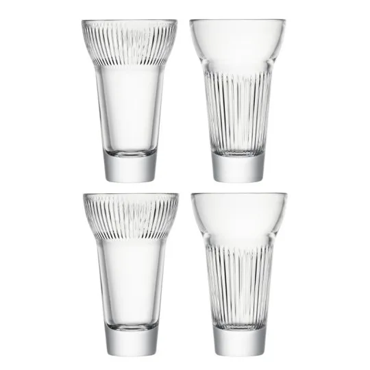 La Rochère 4 pastis glasses Calanques