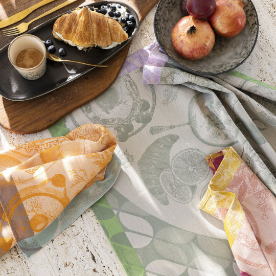 Le Jacquard Français Brunch Gourmand Tea Towel - 3 colors