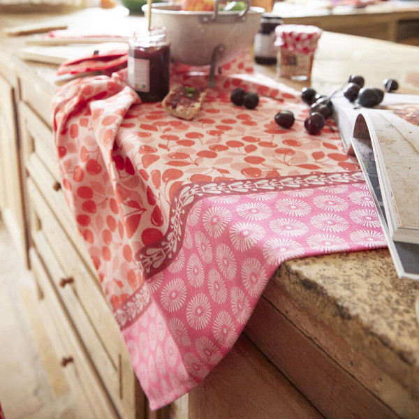 Le Jacquard Français Cherry Cerises Tea Towel - 3 colors