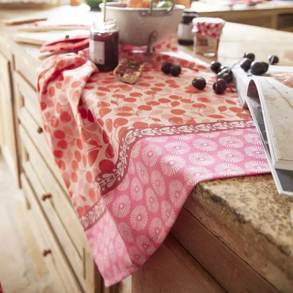 Le Jacquard Français Cherry Cerises Tea Towel - 2 colors