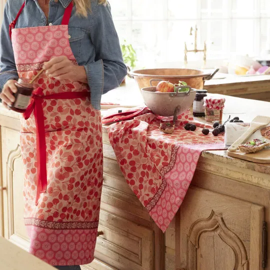 Le Jacquard Français Cherry Cerises Apron - 2 colors
