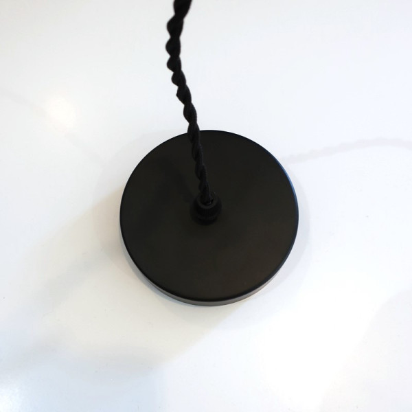 Baumalu smooth copper round pendant light 38cm jam basin