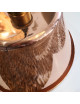 Baumalu smooth copper round pendant light 26cm jelly jam basin