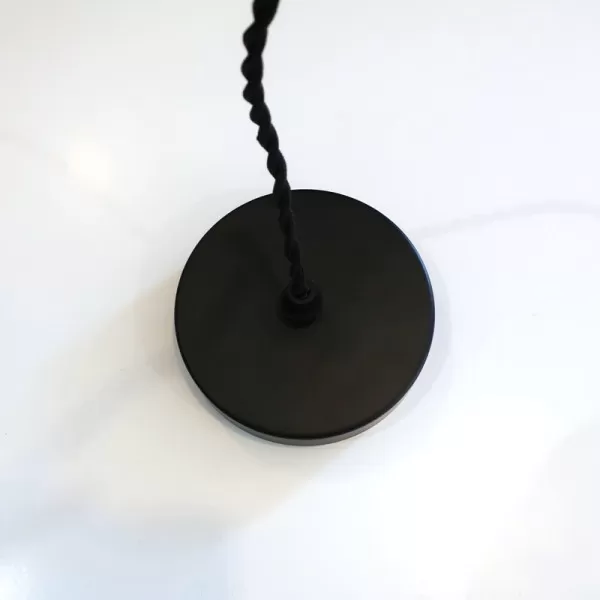 Baumalu smooth copper round pendant light 26cm jelly jam basin