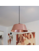 Baumalu smooth copper round pendant light 38cm jam basin