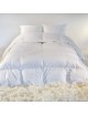 Temperate duvet in white duck down - Weight 250g/m2 - 4 sizes