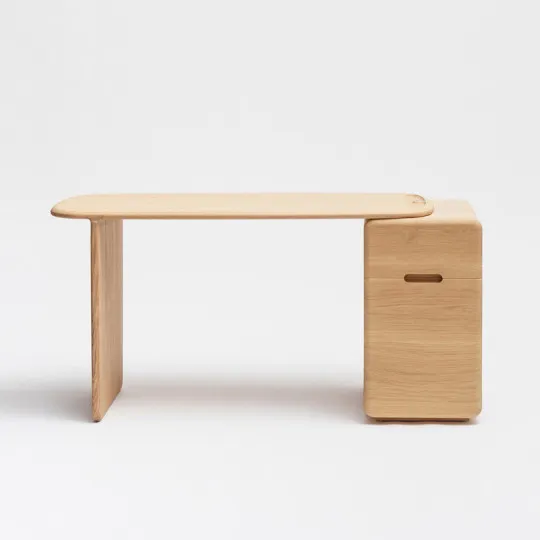 Drugeot Manufacture Tehème solid oak desk